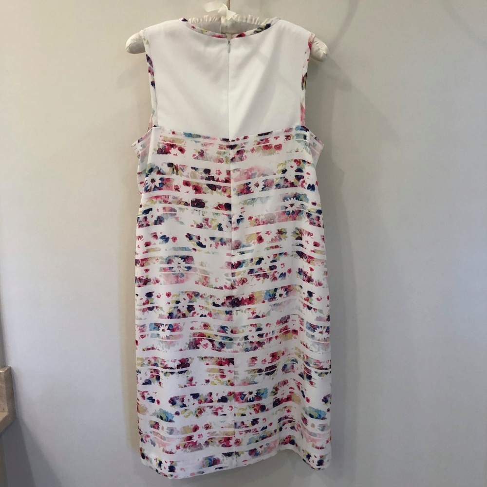 Shoshanna size 2 white & floral dress - Picture 6 of 6